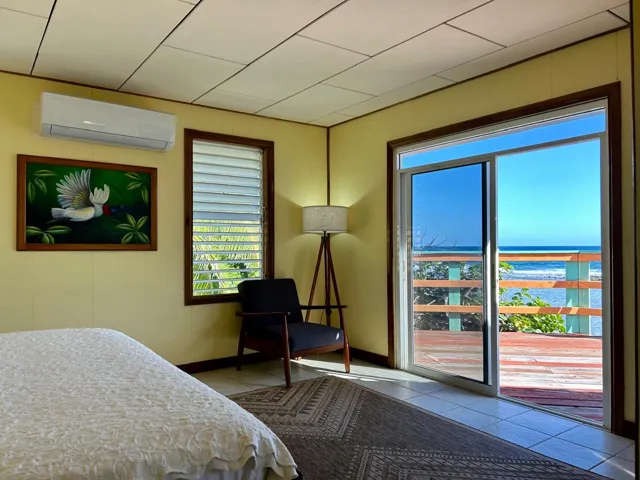 Guest room balcony — Isla Marisol Resort, Belize