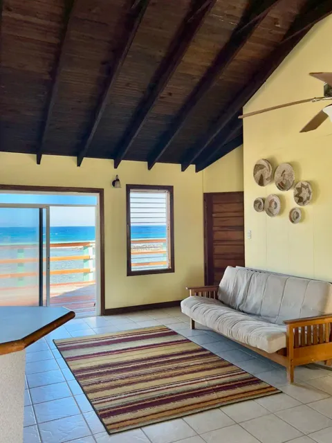 Island lounge ocean view — Isla Marisol Resort, Belize